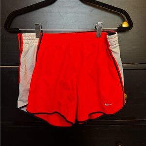 Nike Orange Athletic Shorts